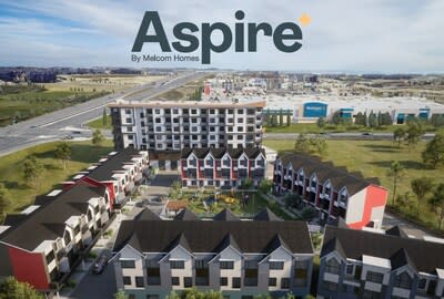 Aspire by Melcom Homes is a multi-family development in Calgary, Alberta.  (CNW Group/Melcom Homes)