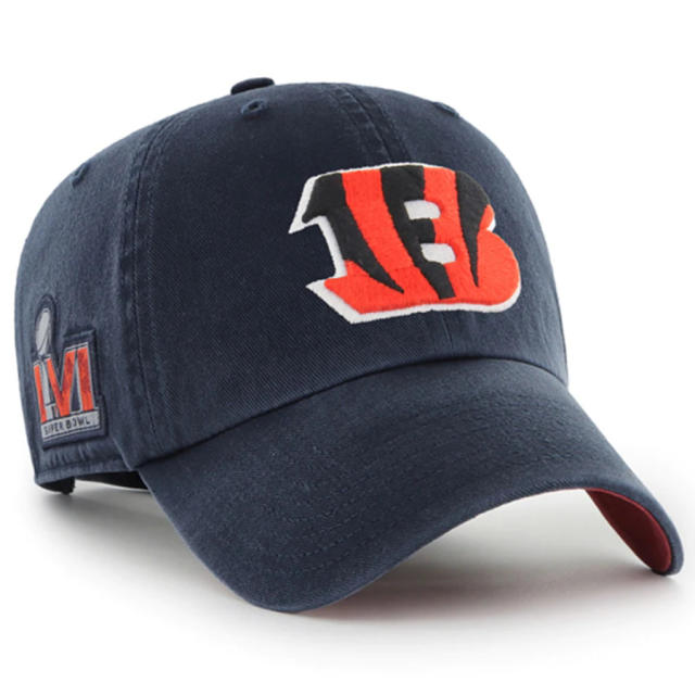 Cincinnati Bengals '47 Super Bowl LVI Bound Side Patch Clean Up