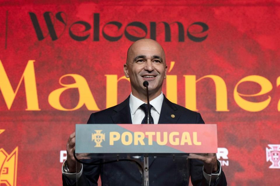 Roberto Martinez is tasked with leading Portugal to glory (AP)