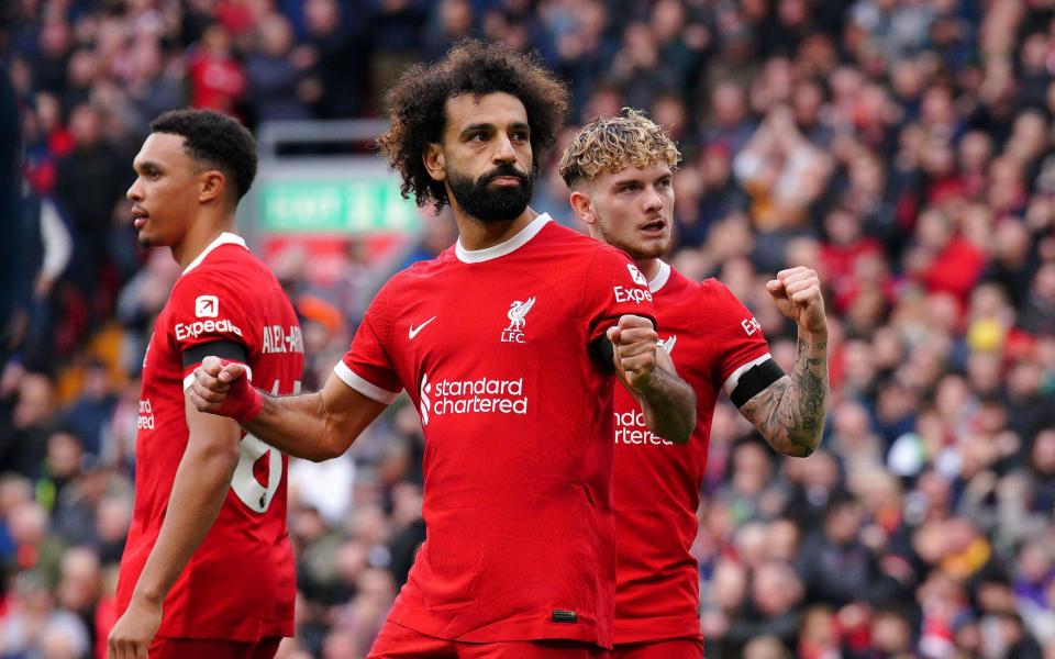 Mohamed Salah double sinks 10-man Everton after Konate escapes red – latest reaction