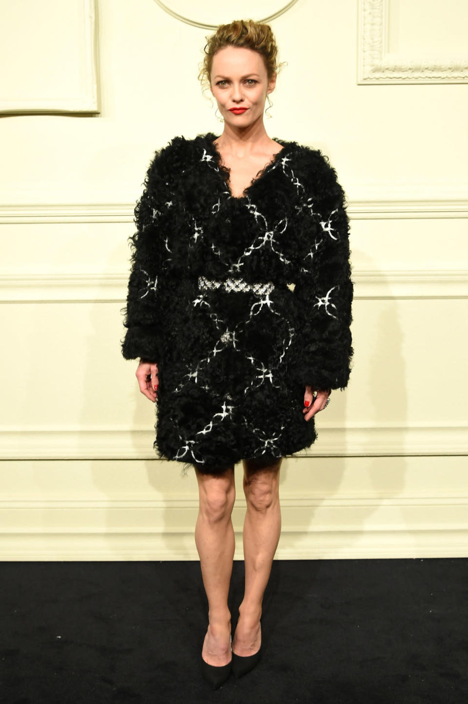 <p>Vanessa Paradis attends the CHANEL Paris-Salzburg 2014/15 Metiers d'Art Collection</p><p>Vanessa Paradis has been modeling for Chanel since 1991, but Tuesday night marked her family’s first fashion outing. She brought daughter Lily-Rose Depp and son Jack to the brand’s Paris-Salzburg 2014/15 Metiers d'Art Collection in New York. Of the city, she said, “<span>I lived here a long time ago and each time I’m back it just fills my heart with sparkles. I love it. It’s really awesome.” </span></p>