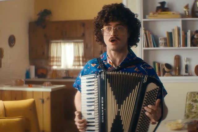 The Roku Channel/YouTube Daniel Radcliffe in 'Weird: The Al Yankovic Story'