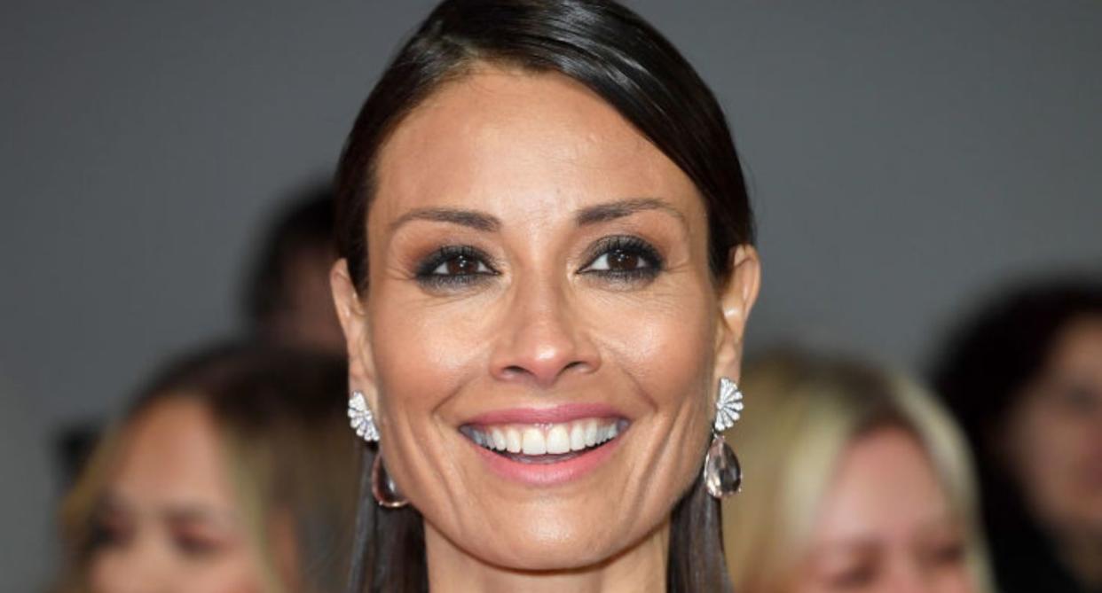 Melanie Sykes, who believes she may be living with Tourette's syndrome. (Getty Images)