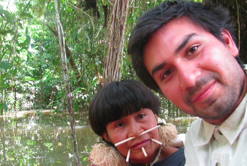 David Good y Yarima, su madre Yanomami en la selva venezolana.(Captura de pantalla The Good Project)