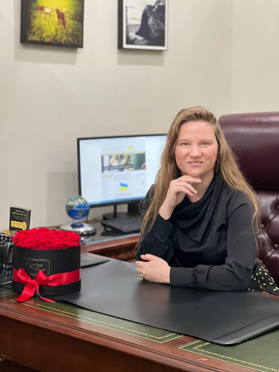 Attorney Gintare Grigaite has provided pro-bono legal services to Ukrainians who want to bring loved ones to the U.S. She specializes in family-based and employment-based immigration law at Grigaite & Abdelsayed, LLC, in Bayonne.