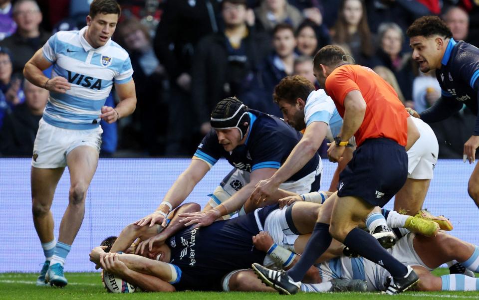 Scotland v Argentina live: Score and latest updates from Murrayfield - RUSSELL CHEYNE /REUTERS 