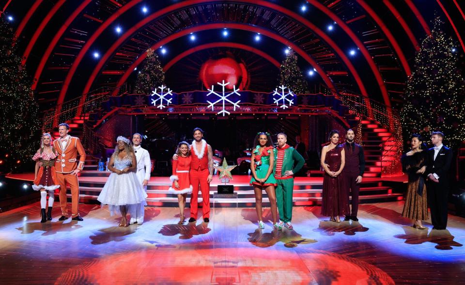 strictly come dancing 2023 christmas special cast