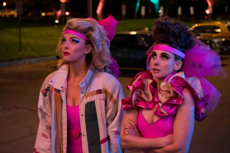 <div class="inline-image__caption"><p>GLOW with Alison Brie and Betty Gilpin.</p></div> <div class="inline-image__credit">Ali Goldstein/Netflix</div>