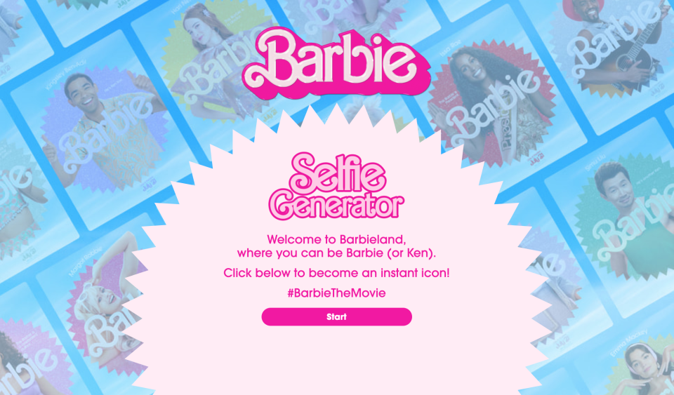 Barbie Selife Generator