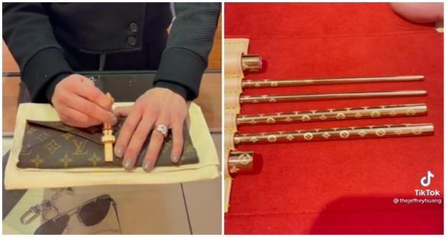 These retail for only $1,640': TikTok video of Louis Vuitton chopsticks  goes viral