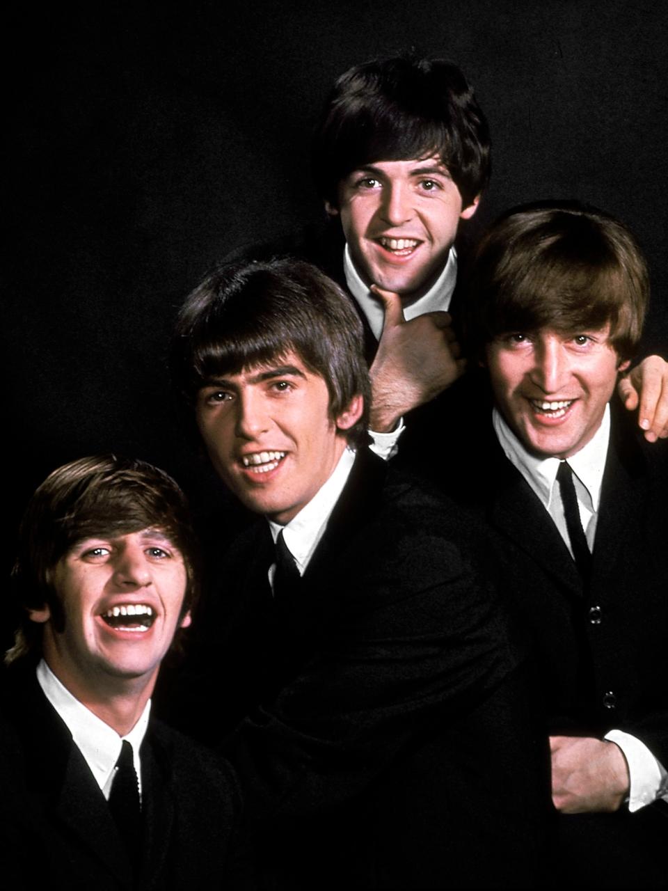 John Lennon, Paul McCartney, George Harrison, and Ringo Starr.