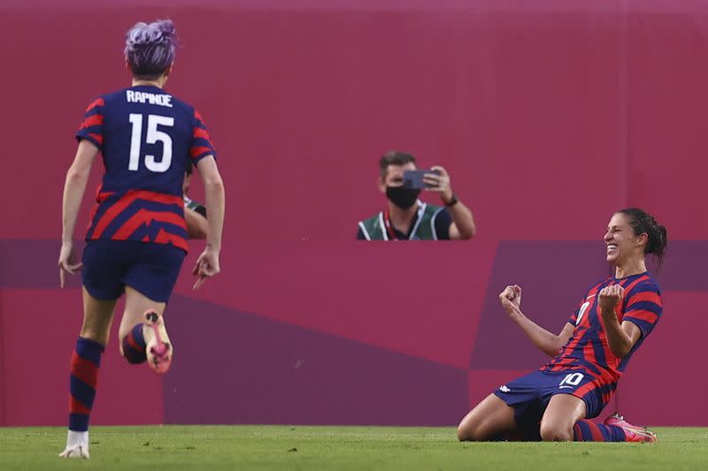 Soccer Football - Women - Bronze medal match - Australia v United States