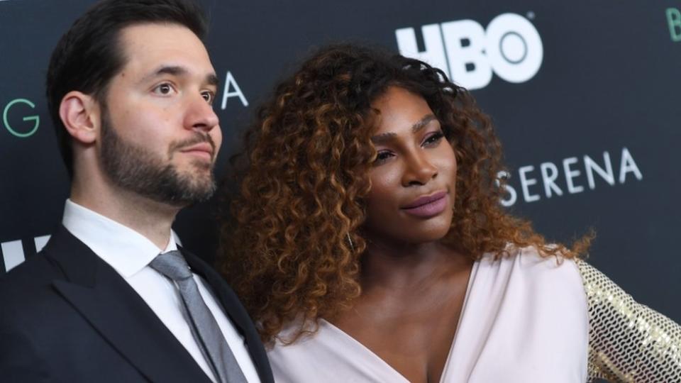 Alexis Ohanian y Serena Williams