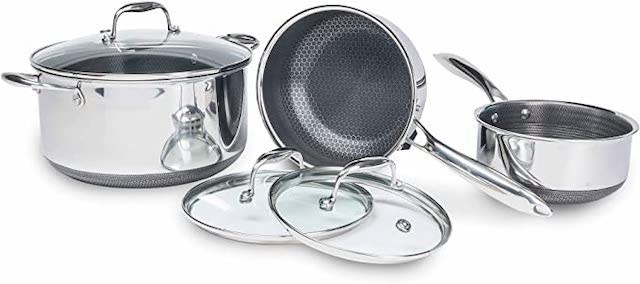 Hexclad 13pc Hybrid Cookware Set W Lids - Reviewed