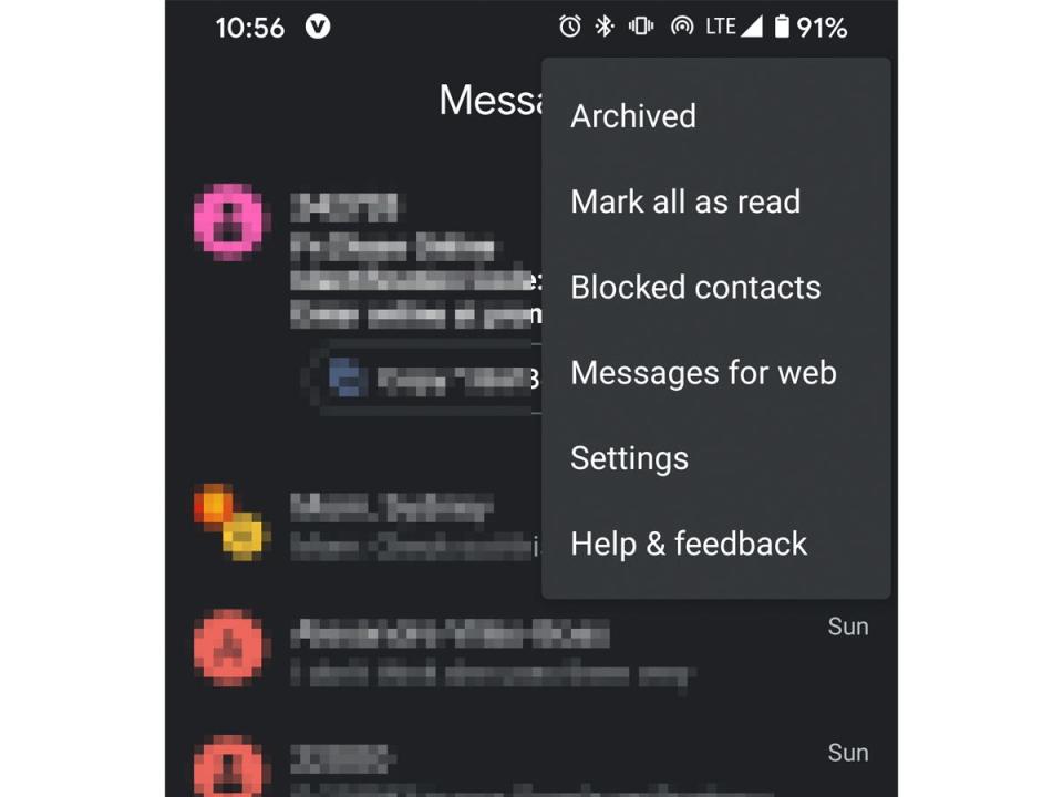 google messages android for web