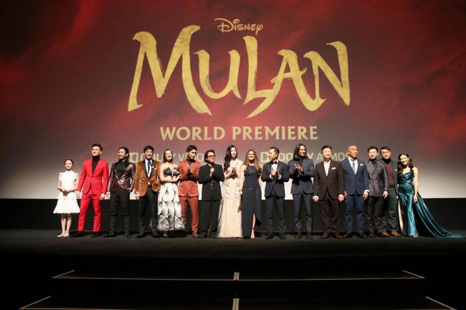 Disney made a live action version of Mulan. (Jesse Grant/Getty Images for Disney)