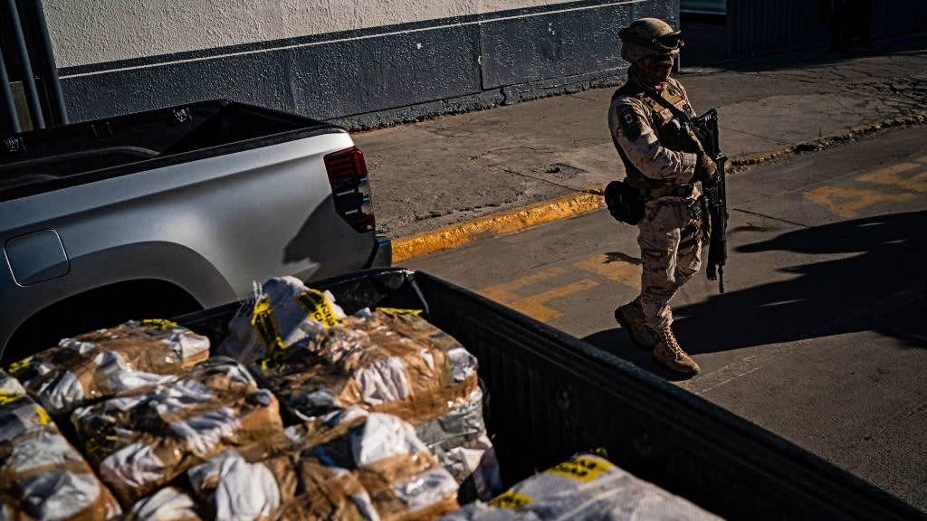  Fentanyl seized in Mexico. 