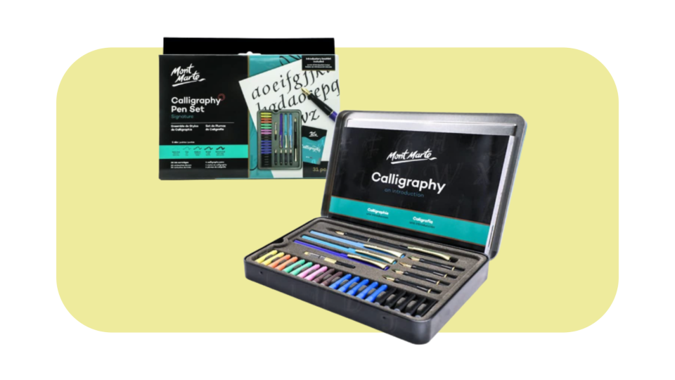 Best Mother's Day gifts for crafty moms: Mont Marte Calligraphy Set