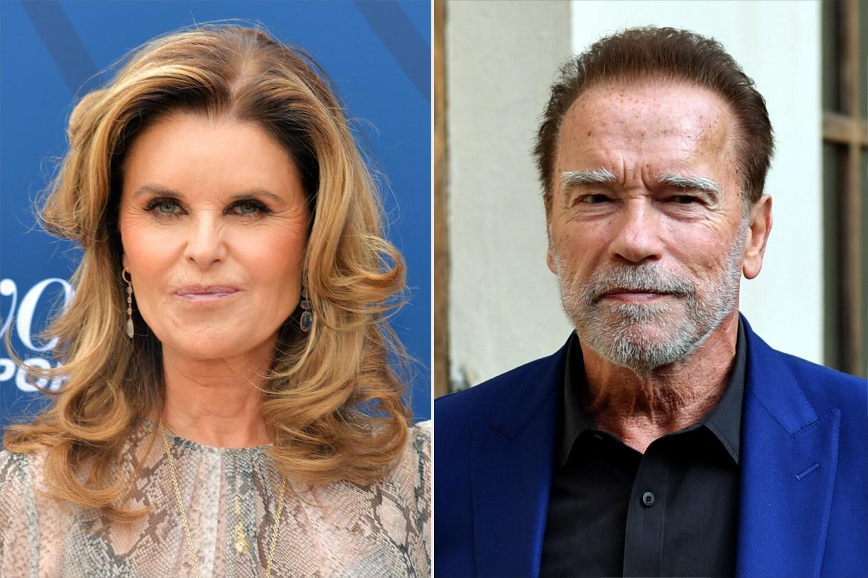 Maria Shriver and Arnold Schwarzenegger