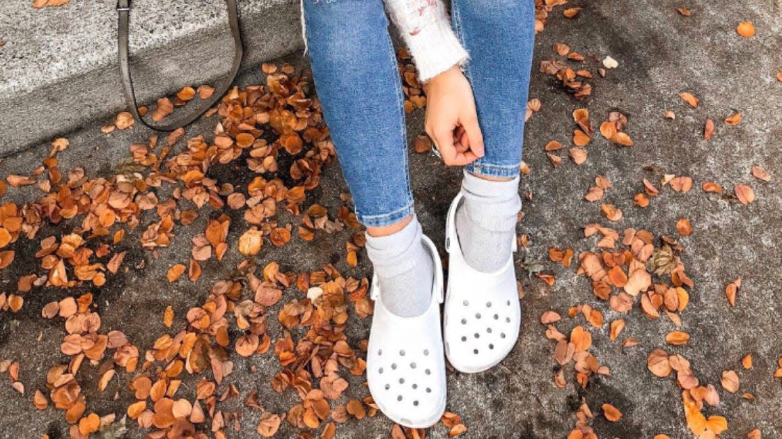 Save on select styles of Crocs—just in time for fall.