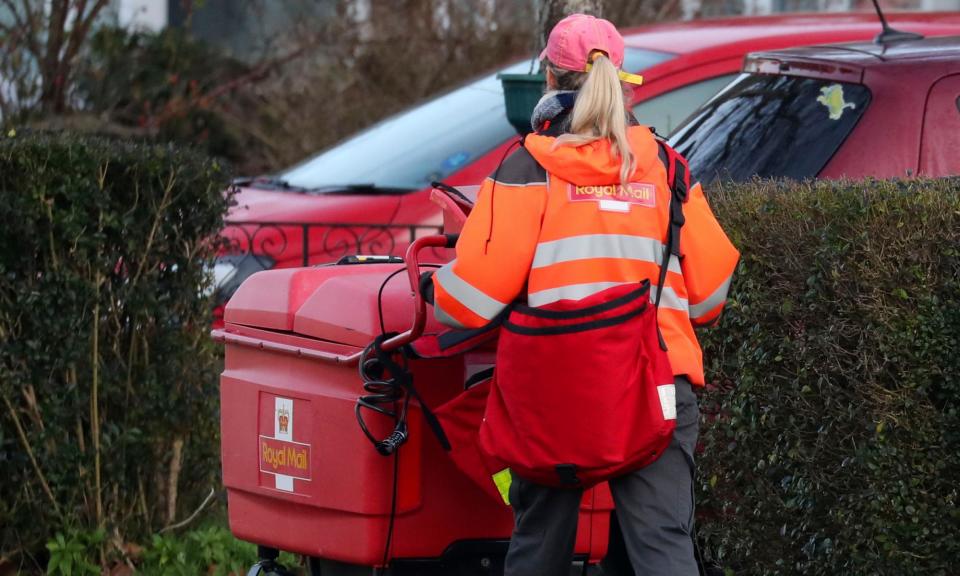 <span>Under IDS’s proposals, a postal worker could deliver on a single route on Monday, Wednesday and Friday and on another route on Tuesday and Thursday.</span><span>Photograph: Steve Parsons/PA</span>