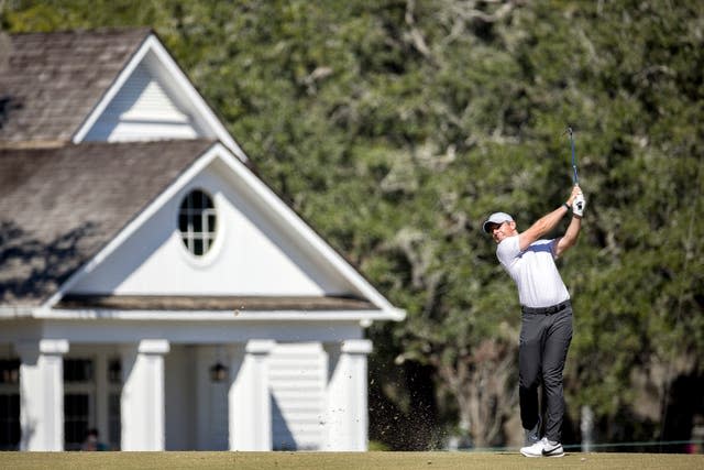 Rory McIlroy during his final round at the CJ Cup