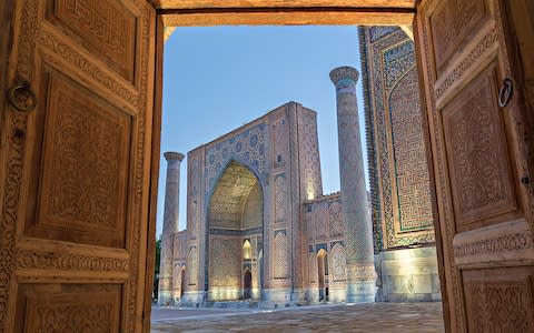 Samarkand, a key stop on the Silk Road - Credit: GETTY