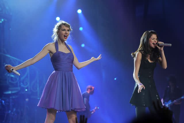 Larry Busacca/Getty Selena Gomez and Taylor Swift