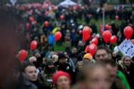 Protest against COVID-19 measures, in Utrecht