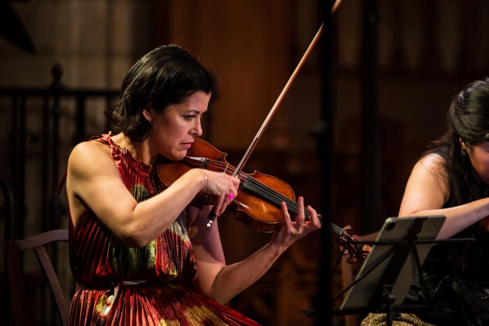 Violinist Jennifer Frautschi.