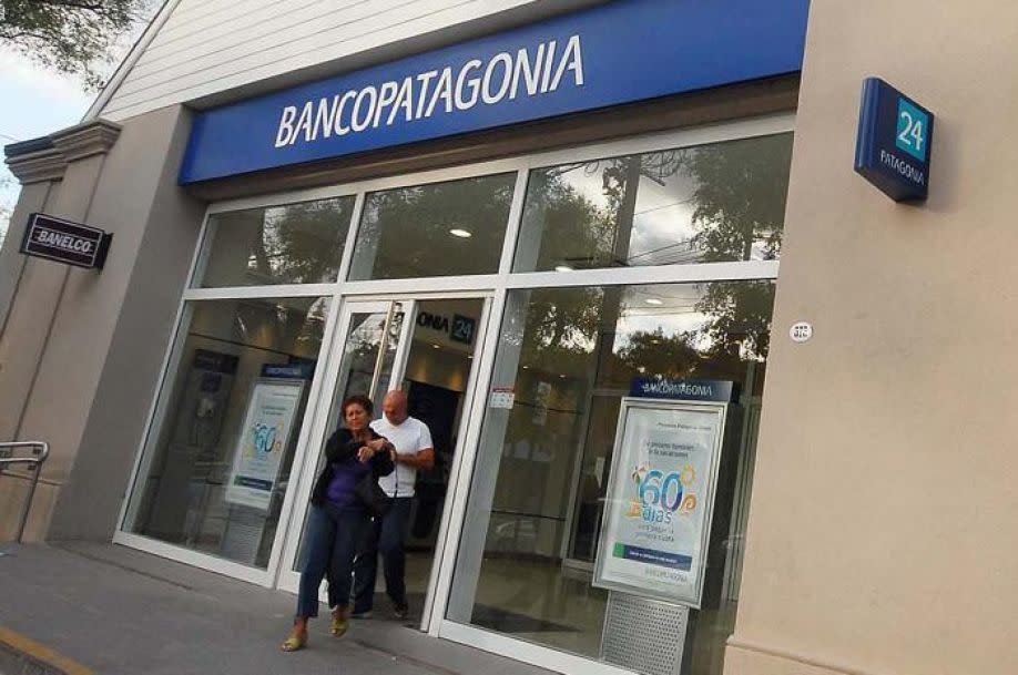 Banco Patagonia: fe de vida
