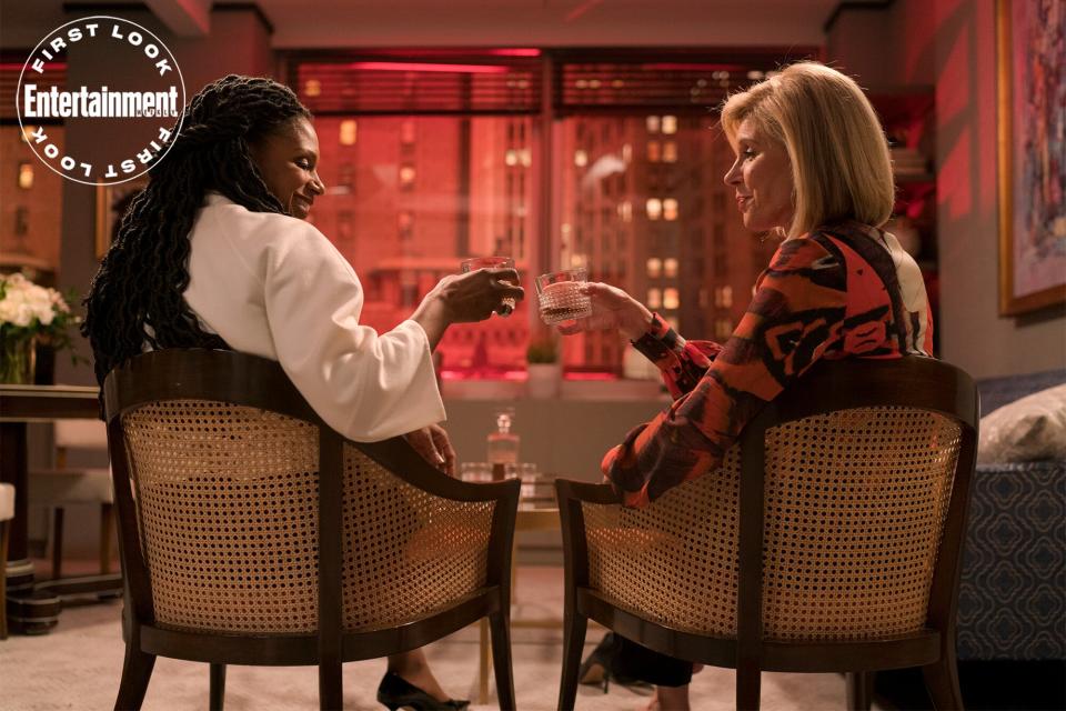 Audra McDonald and Christine Baranski on 'The Good Fight'