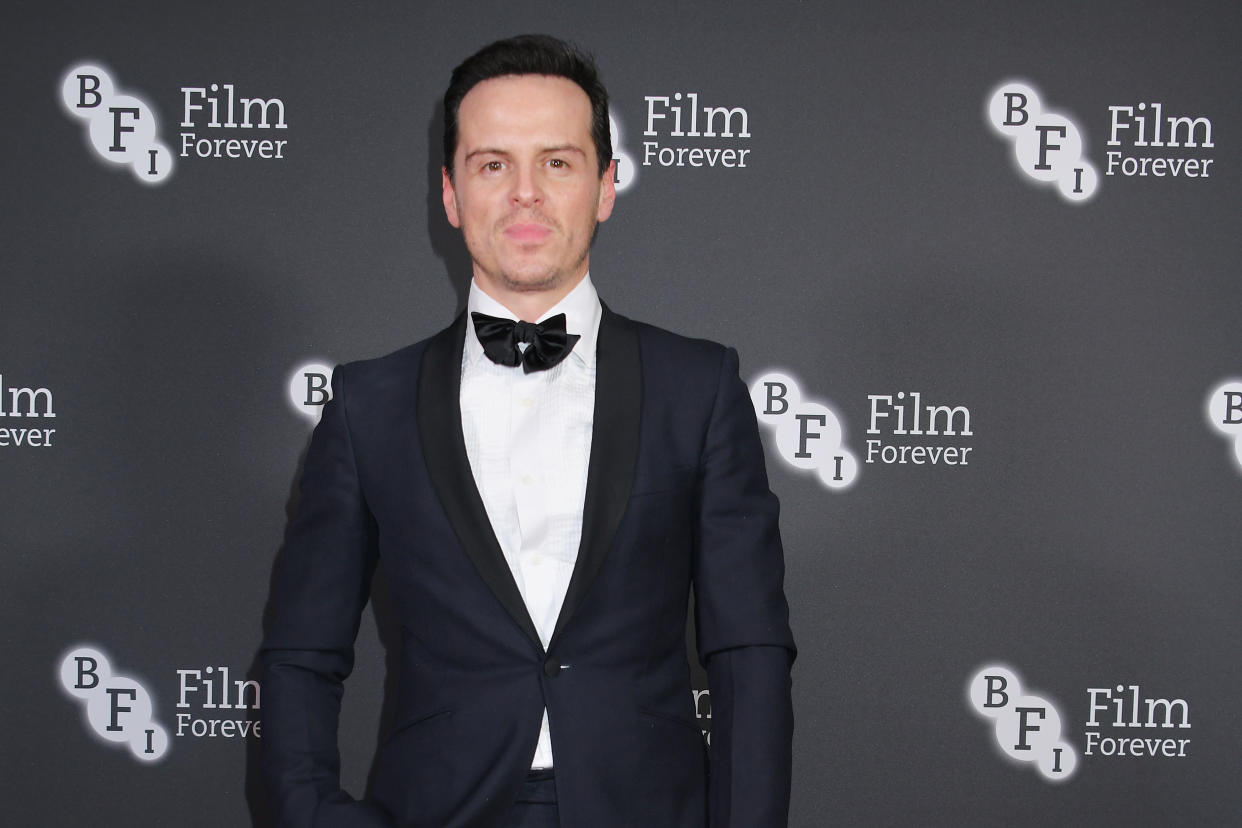 LONDON, ENGLAND - MARCH 06:  Andrew Scott attends the BFI Chairman's Dinner honouring Olivia Colman with the BFI Fellowship at Rosewood London on March 6, 2019 in London, England. (Photo by David M. Benett/Dave Benett/Getty Images)