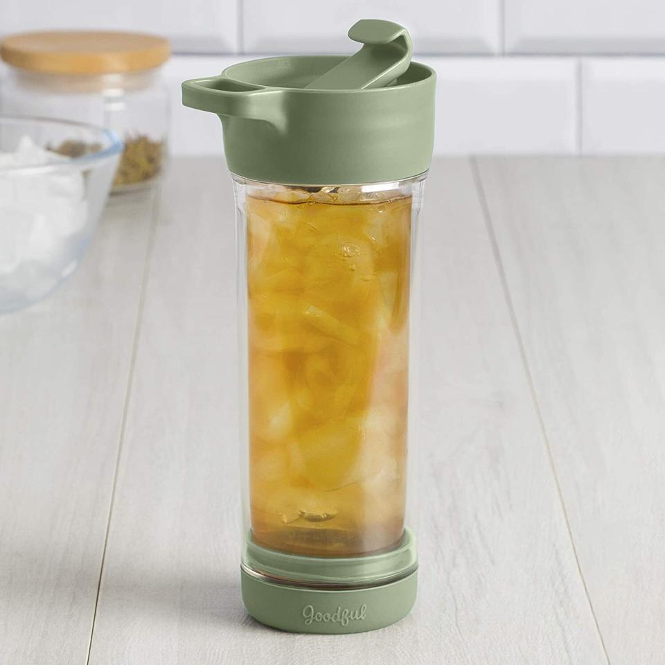 It's dishwasher-safe and will fit in most fridge doors so you can have some caffeine at the ready. Oh, and it's BPA-free with a leakproof lid so you can toss it in your bag without any worries.<br /><br /><strong><a href="https://www.amazon.com/Goodful-Tumbler-Stainless-Leakproof-Dishwasher/dp/B08BR2JXCD?&amp;linkCode=ll1&amp;tag=huffpost-bfsyndication-20&amp;linkId=0db4404e1492a03acac99b621153d926&amp;language=en_US&amp;ref_=as_li_ss_tl" target="_blank" rel="noopener noreferrer">Get it from Amazon for $18.86+ (available in three colors).</a></strong>