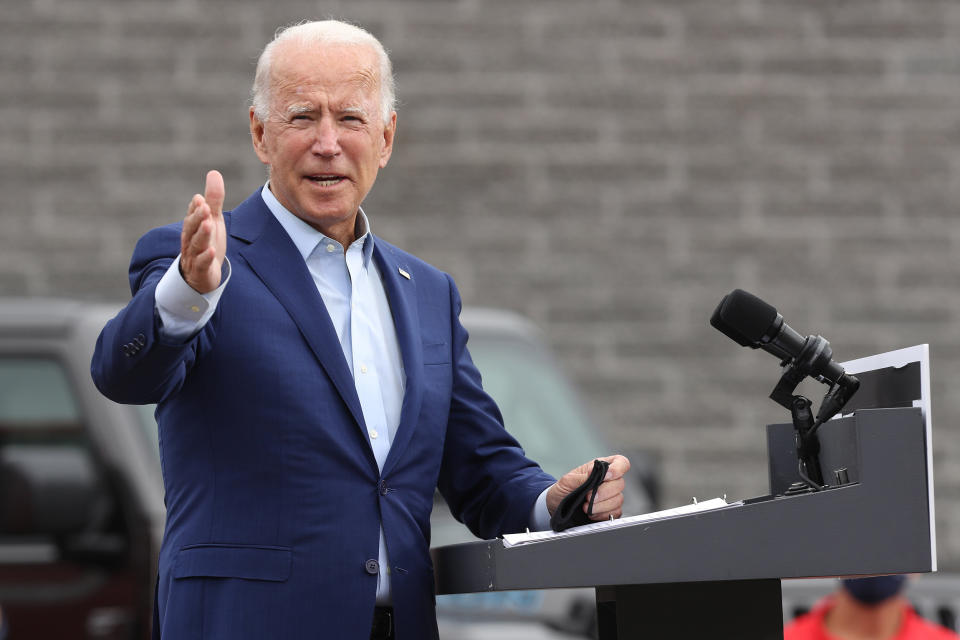 Image: Joe Biden Campaigns In Warren, Michigan (Chip Somodevilla / Getty Images)