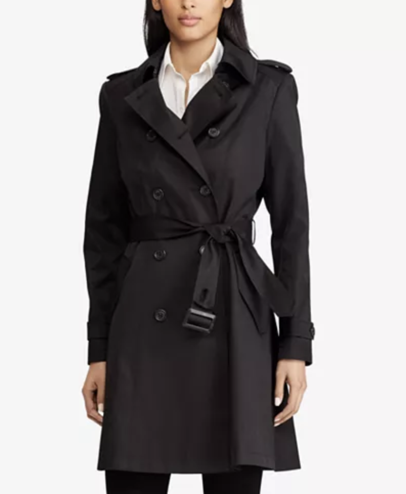 Lauren Ralph Lauren Belted Trench Coat (Macy's)