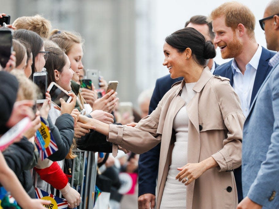 meghan markle baby bump