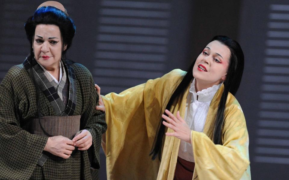 Madama Butterfly performed at The Royal Opera House in 2011 with Helene Schneiderman as Suzuki and Kristine Opolais as Cio-Cio San - Alastair Muir 