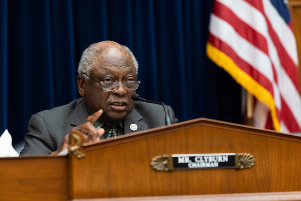 Rep. James Clyburn, D-S.C., suggested U.S. District Court Judge J. Michelle Childs as a potential justice on the Supreme Court.