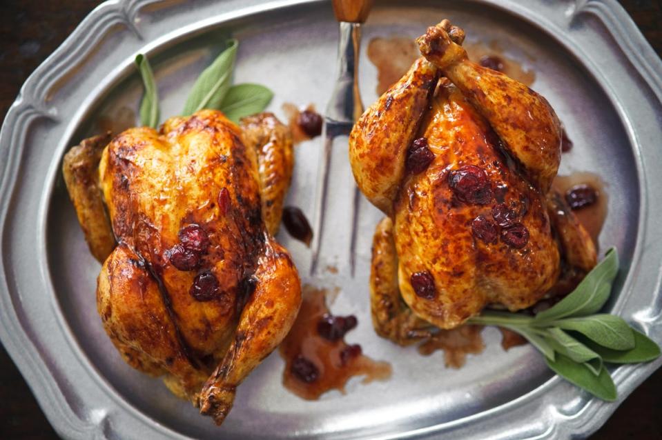 Cornish game hens are an excellent substitute for the smaller, younger birds often used in South Korea (Getty/iStock)