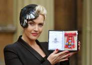 <p>Winslet was made a Commander of the Order of the British Empire (CBE) by Queen Elizabeth for services to drama in 2012.</p>