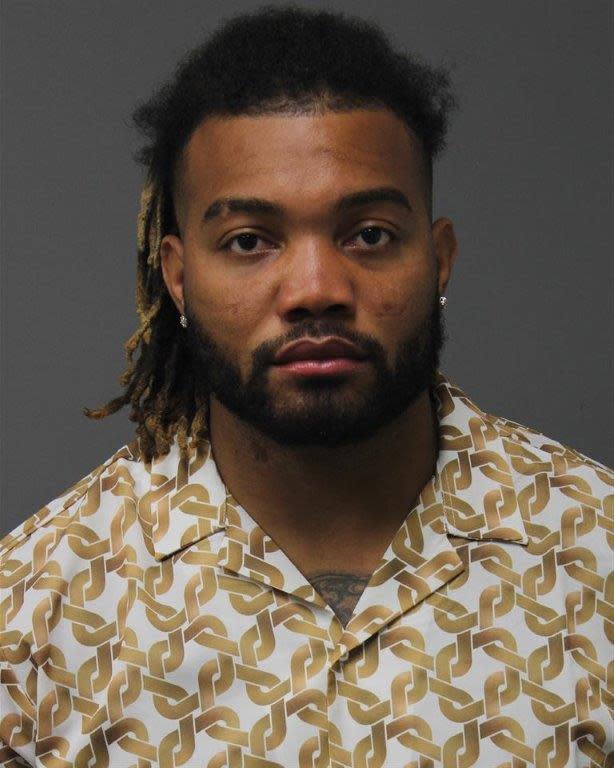 Derrius Guice shown in a photo from the Loudoun County Sheriff's Office.  / Credit: Loudoun County Sheriff's Office