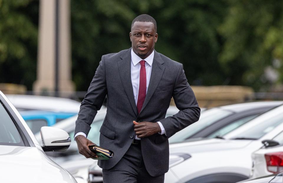 Manchester City footballer Benjamin Mendy (David Rawcliffe/PA) (PA)