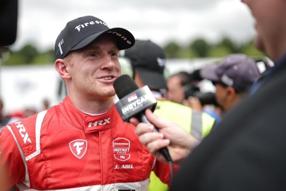 While sitting tied atop the Indy NXT standings entering May, Jacob Abel will focus on his championship pursuit rather than taking a run at qualifying for the Indy 500 in an IndyCar debut.