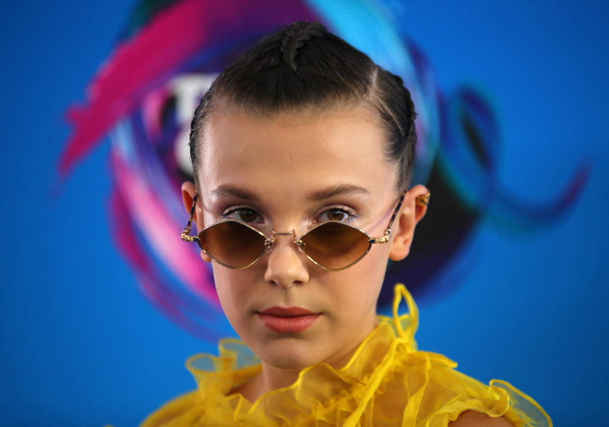 2017 Teen Choice Awards – Arrivals – Los Angeles, California, U.S., 13/08/2017 - Actress and model Millie Bobby Brown. REUTERS/Mike Blake     TPX IMAGES OF THE DAY