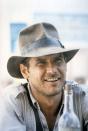 <p>Ford on the set of <em>Raiders of the Lost Ark</em>.</p>