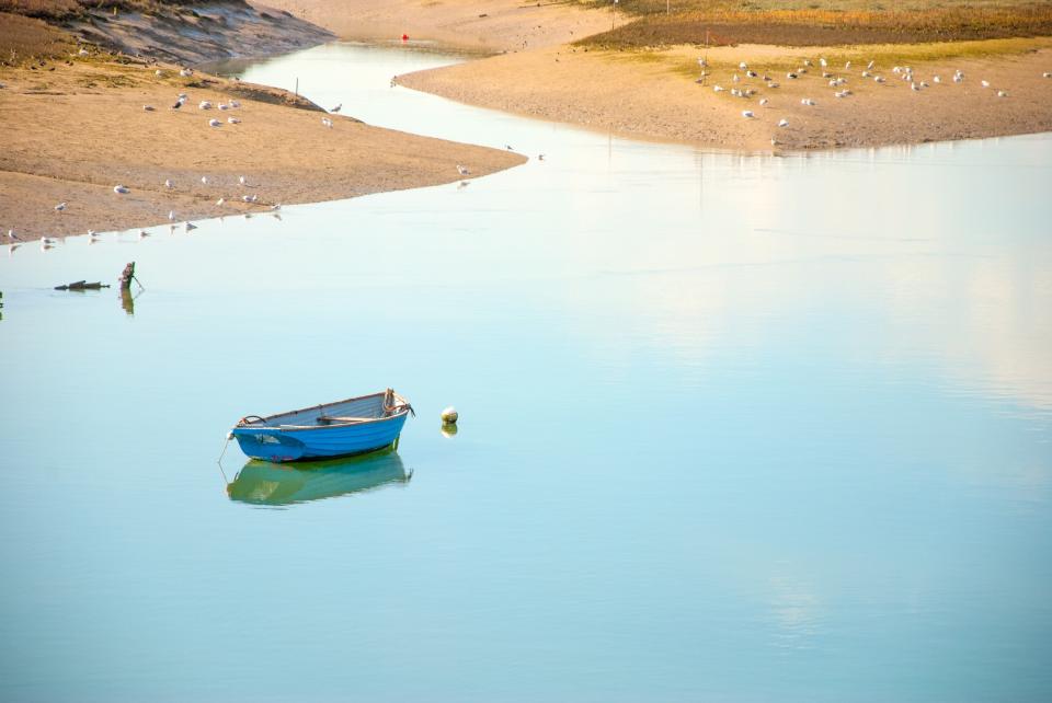 The beach at Shoreham-by-Sea - getty