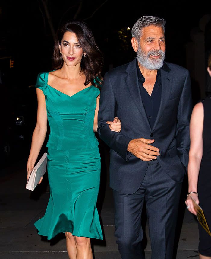 George Clooney y Amal Clooney