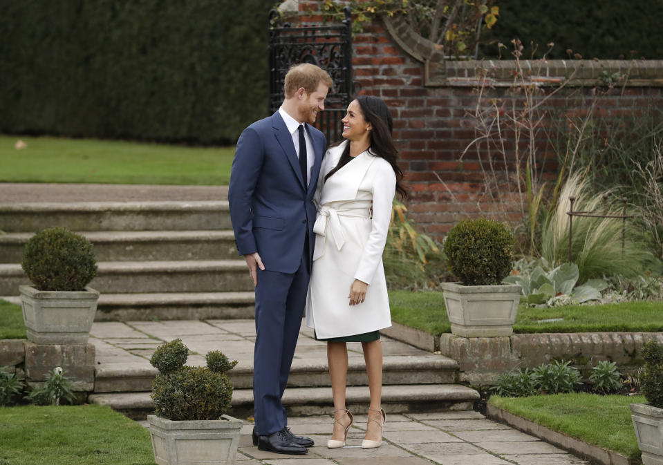 Prince Harry and his fiancee Meghan Markle [Photo: AP]