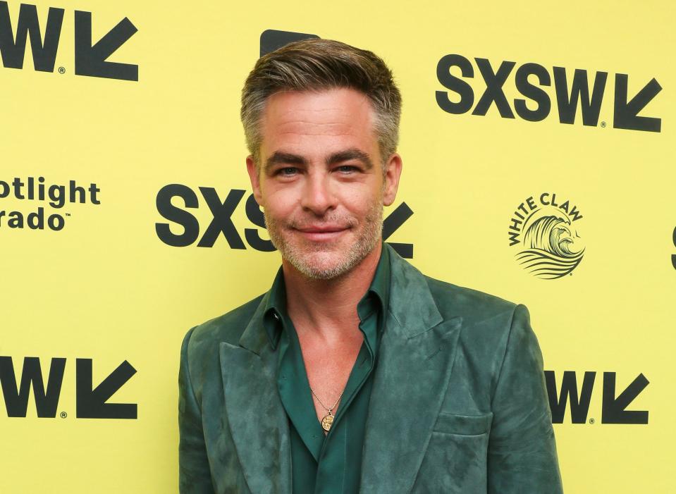 Chris Pine arrives for the world premiere of "Dungeons & Dragons: Honor Among Thieves," on Day 1 of the South by Southwest Film Festival on March 10, 2023, in Austin, Texas.